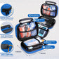 Pet Medic First Aid Kit | Vet-Approved Animal Care Kit with 95 Pcs Medical, Outdoor & Emergency Supplies to Treat Dogs, Cats | Travel-Friendly Compact Bag for Home, Car and Travel