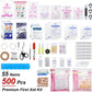 Professional 500 Piece Emergency First Aid Kit for Home, Car, Travel, Camping, Truck, Hiking, Sports, Office, Vehicle & Outdoor Emergencies - Emergency Medical Kit, Large First Aid Kit Survival