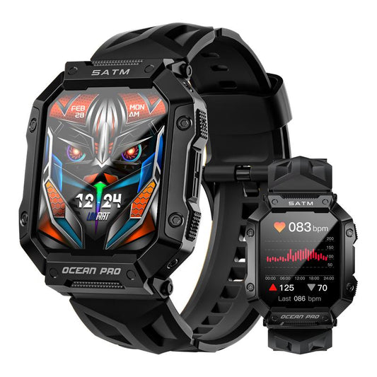 LOKMAT OCEAN PRO 1.85-Inch TFT LED FullTouch Screen Fitness Tracker Smart Bracelet Sports Watch