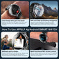 LOKMAT 4G Android Smartwatch Phone Call 1.85'' HD Screen 3GB RAM+32GB ROM Smart Watch for Men Women 1100mAh Sports Fitness Activity Tracker Watch with GPS NFC WiFi Camera